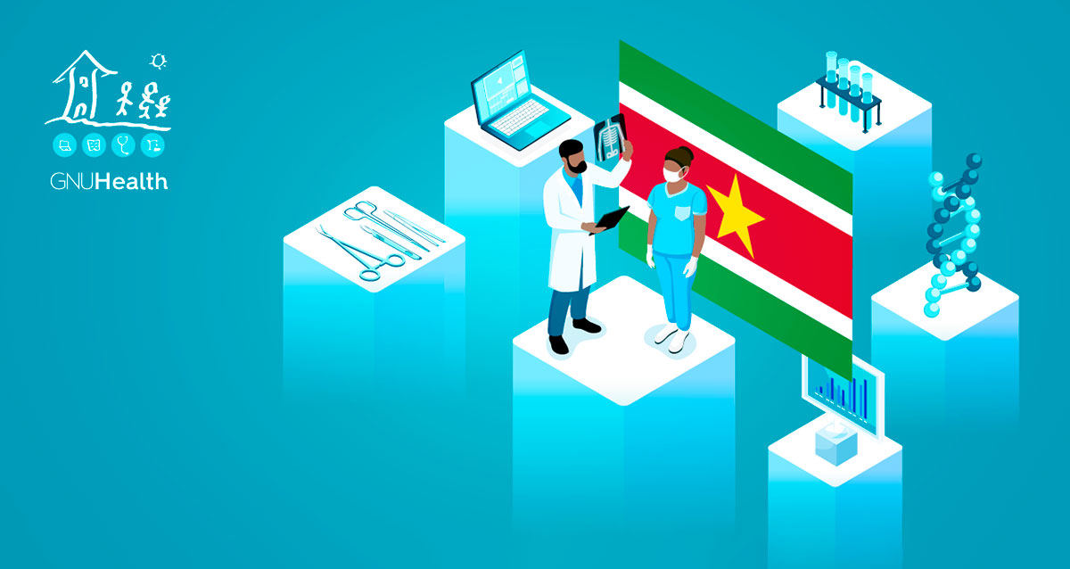 Suriname 
Public Healthcare 
embraces 
GNU Health